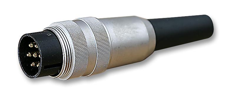 SV70 PLUG, DIN, STRAIGHT, 7WAY LUMBERG