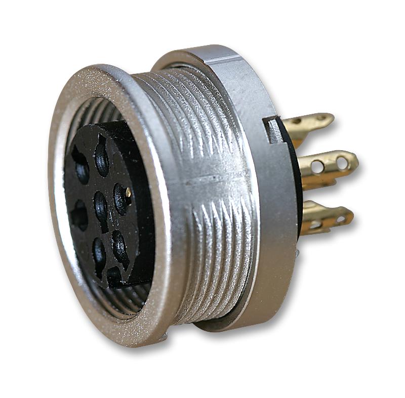 KFV 70 SOCKET, DIN, PANEL, 7WAY LUMBERG