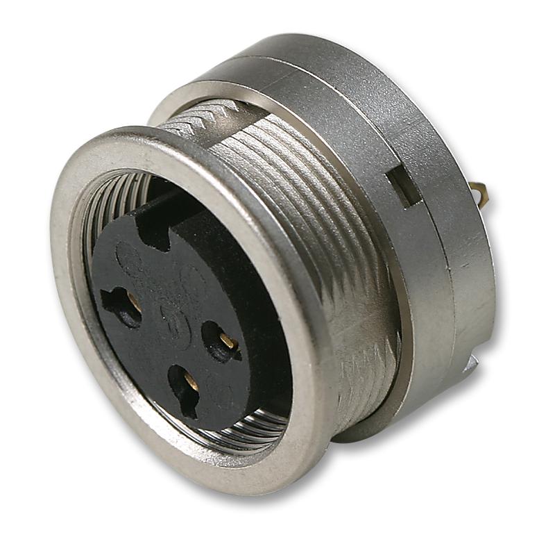 0304 07-1 SOCKET, PANEL MOUNT, 7WAY LUMBERG