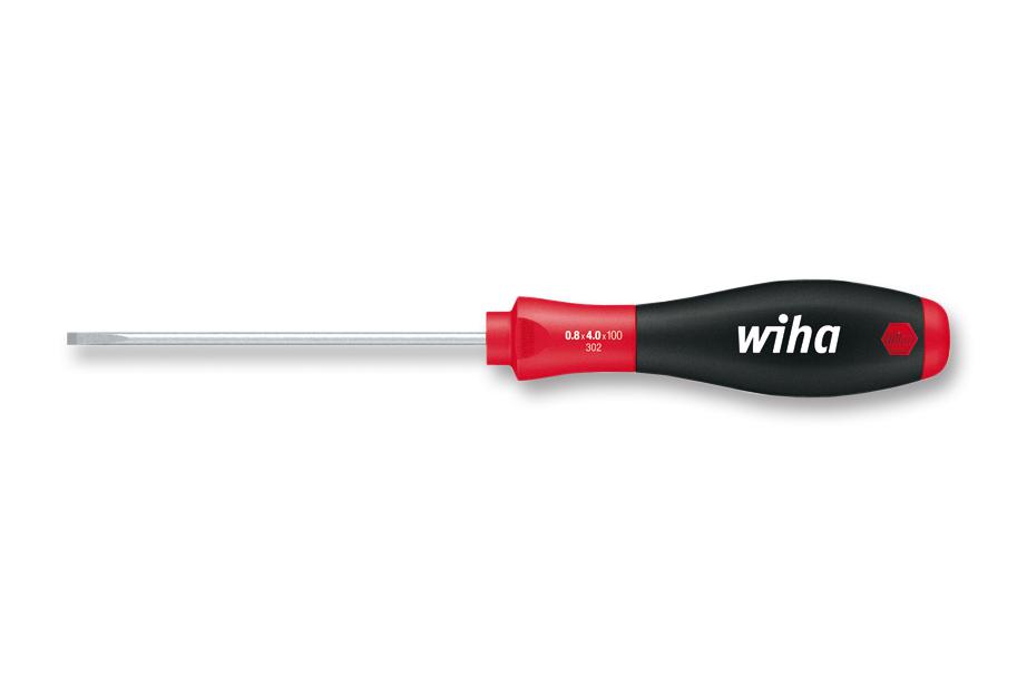 302-4 SCREWDRIVER, SLOT, 4MM WIHA