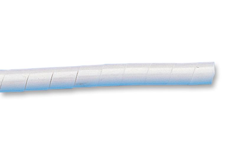 SW14 WH005 SPIRAL WRAP, PE, WHT, 127MM, 30.5M ALPHA WIRE
