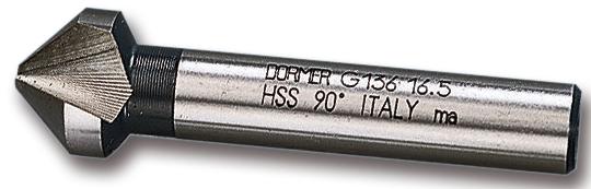 102204 COUNTERSINK, STR SHK, 60DEG, 12.5MM RUKO