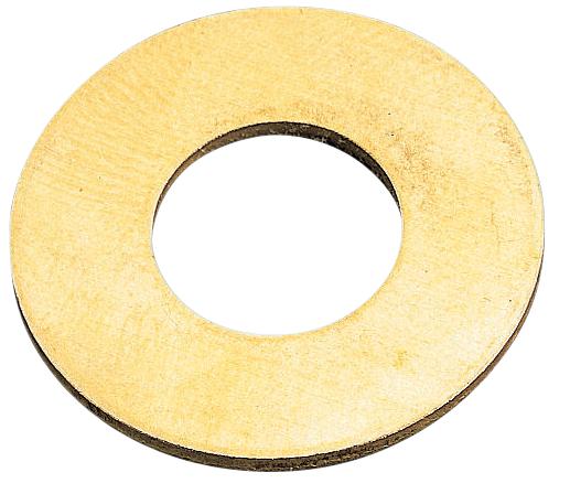 M5- FABRWAN100- WASHER, FORM A, BRASS, NP, M5, PK100 TR FASTENINGS