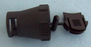 1445856-1 STRAIN RELIEF, SHELL, SIZE 11 TE CONNECTIVITY