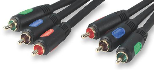 PSG03057 3X PHONO RGB LEAD, 0.5M PRO SIGNAL