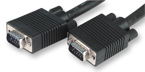 JR9755-40M BLACK LEAD, SVGA P TO P, 40M PRO SIGNAL
