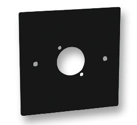 81511-20 WALL PLATE, XLR, 1 GANG PENN ELCOM