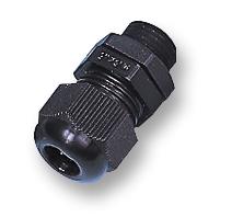 50029M32LNC CABLE GLAND, M32, IP68, BLACK HYLEC