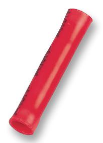 BV1 CRIMP TERMINAL, BUTT, RED, PK100 MULTICOMP PRO