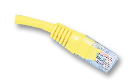 PS11057 PATCH LEAD, CAT 5E, 6M YELLOW PRO SIGNAL