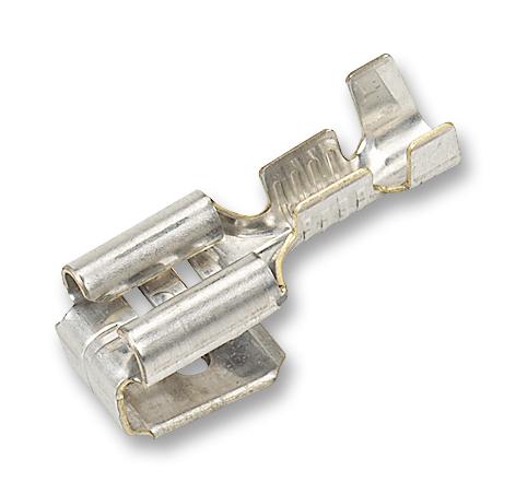 SPB-1.0T-250N-S CRIMP TERMINAL, PIGGY BACK, 6.3X0.8 JST (JAPAN SOLDERLESS TERMINALS)
