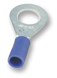 FVGS5-2.5 K CRIMP TERMINAL, RING, 5MM, BLUE, PK100 JST (JAPAN SOLDERLESS TERMINALS)