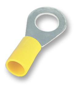 FVGS10-6 (LF) K CRIMP TERMINAL, RING, 10MM, YELLOW, PK50 JST (JAPAN SOLDERLESS TERMINALS)