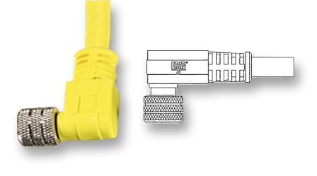 403001E02M050 LEAD, M8, 3WAY, 5M, PVC MOLEX