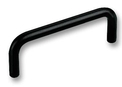 3270.1003 HANDLE, STEEL, 100MM CTRS, BLACK MENTOR