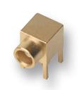 85 MCX-75-0-1 / 111 NE RF COAXIAL, MCX, RIGHT ANGLE JACK, 75OHM HUBER+SUHNER