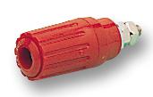 931714101 SOCKET, 4MM, RED, PK5, MLS HIRSCHMANN TEST AND MEASUREMENT