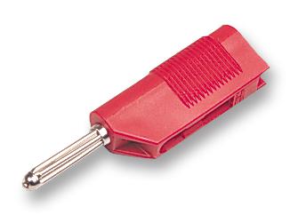 930435101 VSB20 RED 4MM PLUG STACKABLE PK5 HIRSCHMANN TEST AND MEASUREMENT