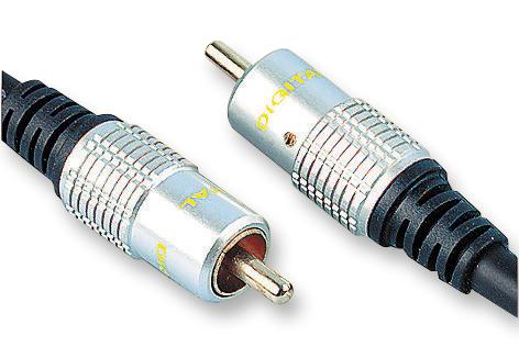 JR9505/1M LEAD, HQ PHONO PLG-PLG, 1M PRO SIGNAL