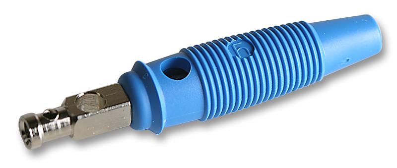 930727102 PLUG, 4MM, BUNCH PIN, BLUE, PK5 , BU HIRSCHMANN TEST AND MEASUREMENT