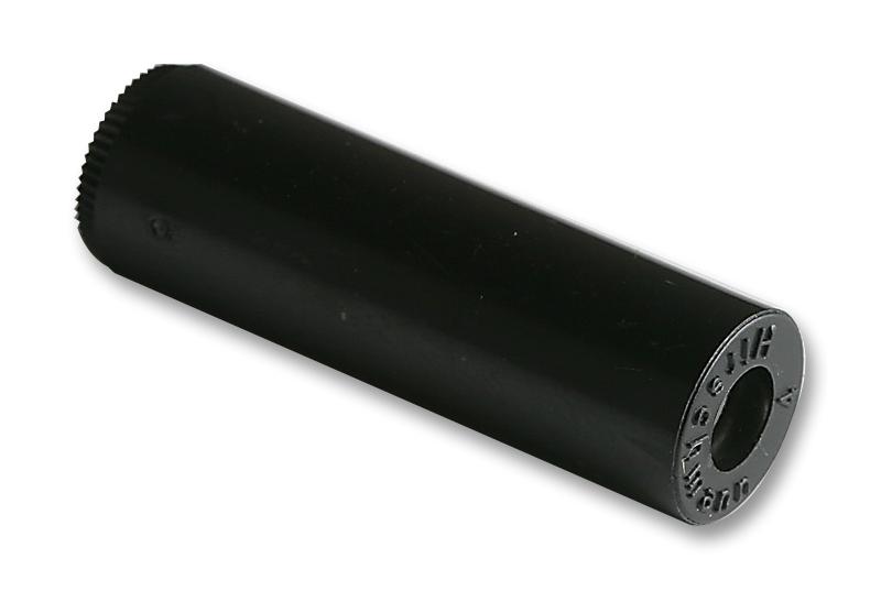 930189100 COUPLER, 4MM, BLACK, PK5, LAS 30 HIRSCHMANN TEST AND MEASUREMENT