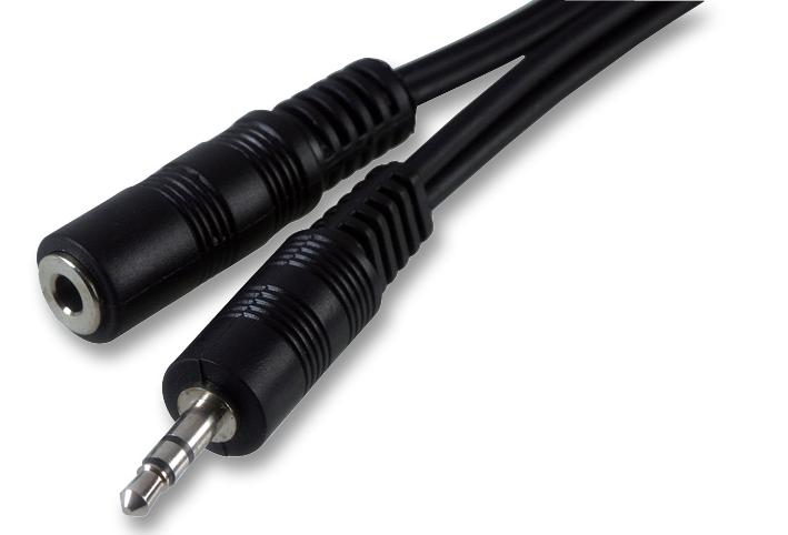 1TT-103 LEAD, 3.5MM STEREO, M-F, EXT'N, 3M PRO SIGNAL