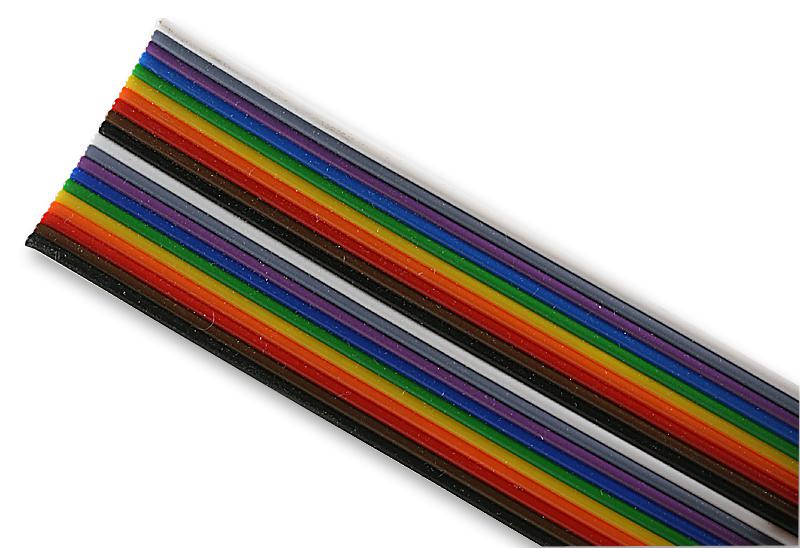 FBLA20-24-50 RIBBON CABLE, 7/0.2MM, 20WAY, 50M MULTICOMP PRO