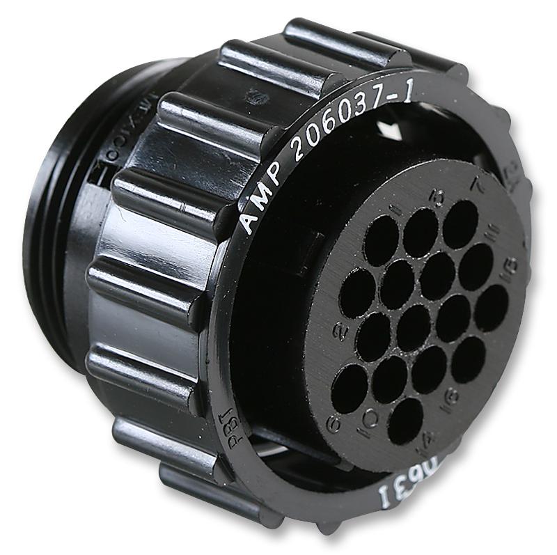 206037-1 PLUG, FREE, SOCKET CONT, 16WAY AMP - TE CONNECTIVITY