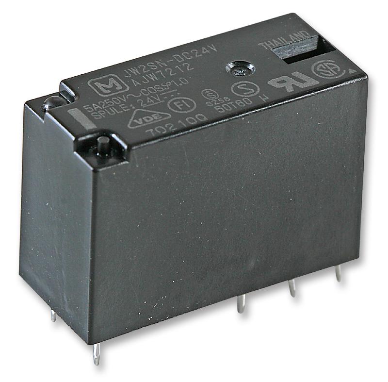 JW2SN-24V RELAY, DPDT, 277VAC, 30VDC, 5A PANASONIC
