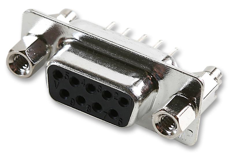 2301842-1 D-SUB CONN, RCPT, 37POS, THROUGH HOLE TE CONNECTIVITY