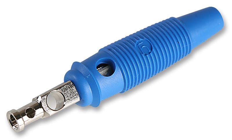 930061102 PLUG, 4MM, BLUE, PK5, SEP HIRSCHMANN TEST AND MEASUREMENT