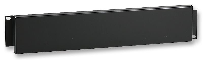 R1287/2BK PLAIN SECURITY PANEL - 2U PENN ELCOM