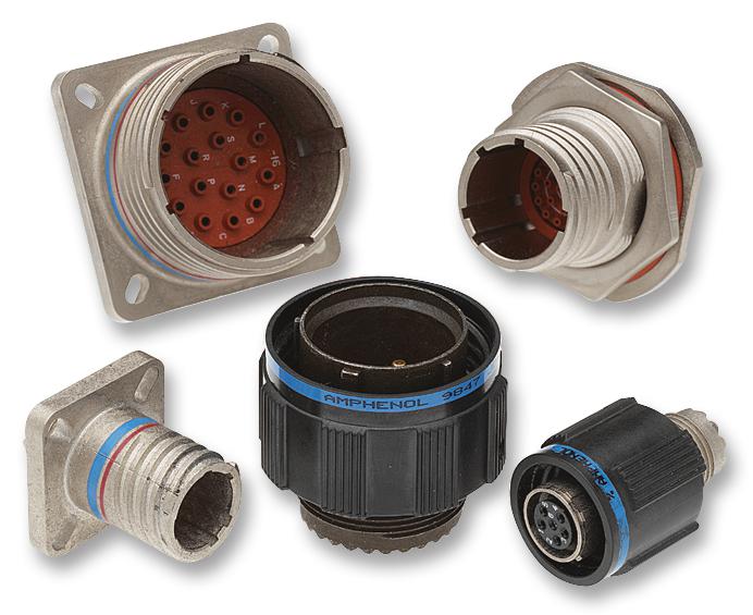 TVS06RF-9-98S CONNECTOR, CIRCULAR, 9-98, 3WAY, SIZE 9 AMPHENOL INDUSTRIAL
