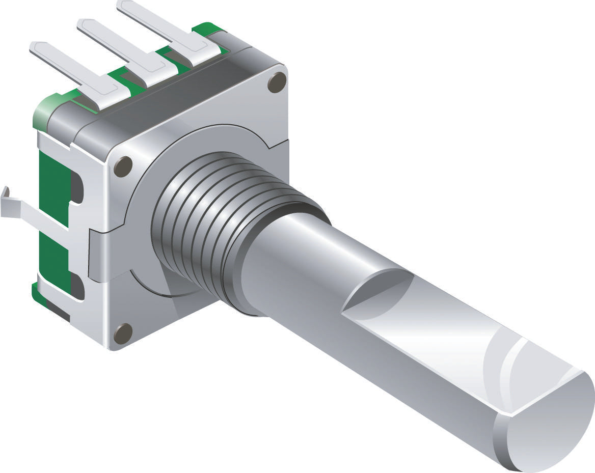 PEC11R-4115K-S0018 INCREMENTAL ENCODER, 12MM, 60RPM, 5VDC BOURNS