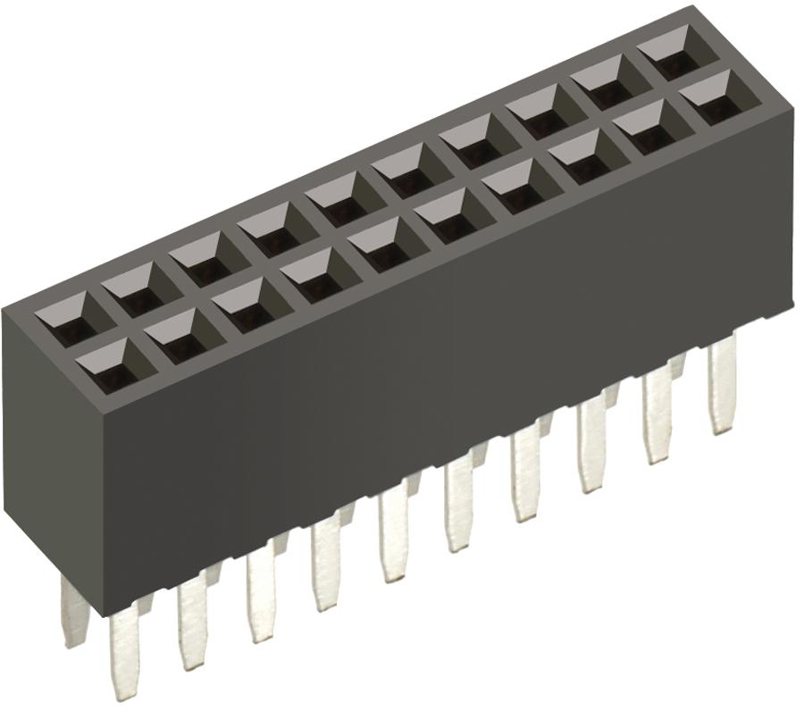 M50-3000845 CONN, DIL HEADER, 16 PIN, THT HARWIN