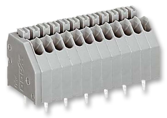 250-410. TB, WIRE TO BRD, 10POS, 20AWG WAGO