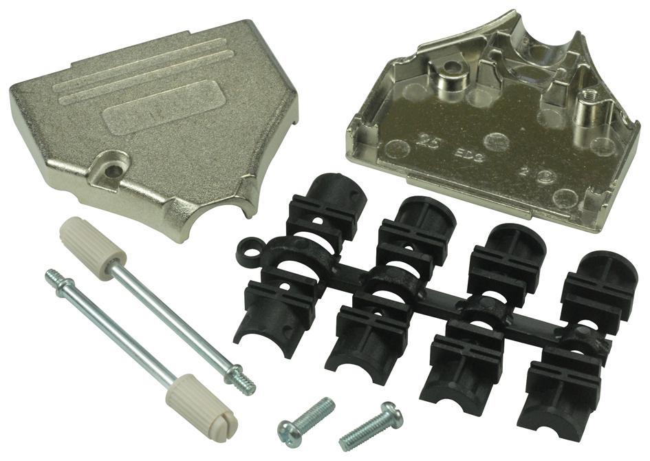 MHDTZK25-RA-PC-K HOOD, DIECAST, RAPID ASSEMBLY, 25WAY MH CONNECTORS