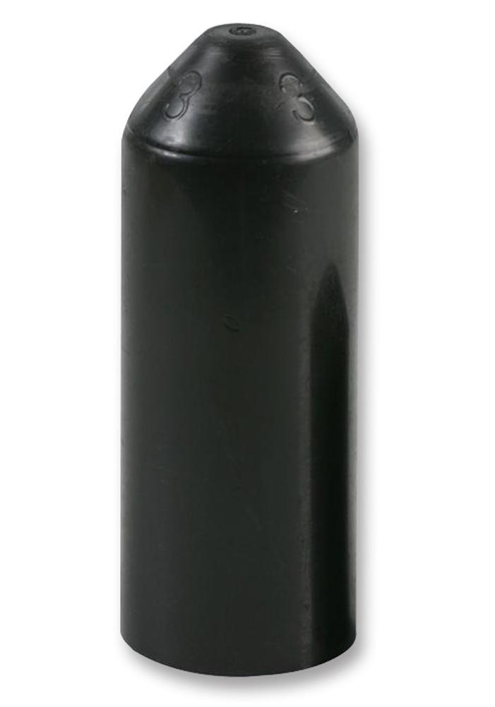 CAP24 BK078 HEATSHRINK, E/CAP, 2:1, 15.24MM, PK25 ALPHA WIRE