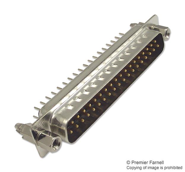 2301836-1 D-SUB CONN, PLUG, 37POS, THROUGH HOLE TE CONNECTIVITY