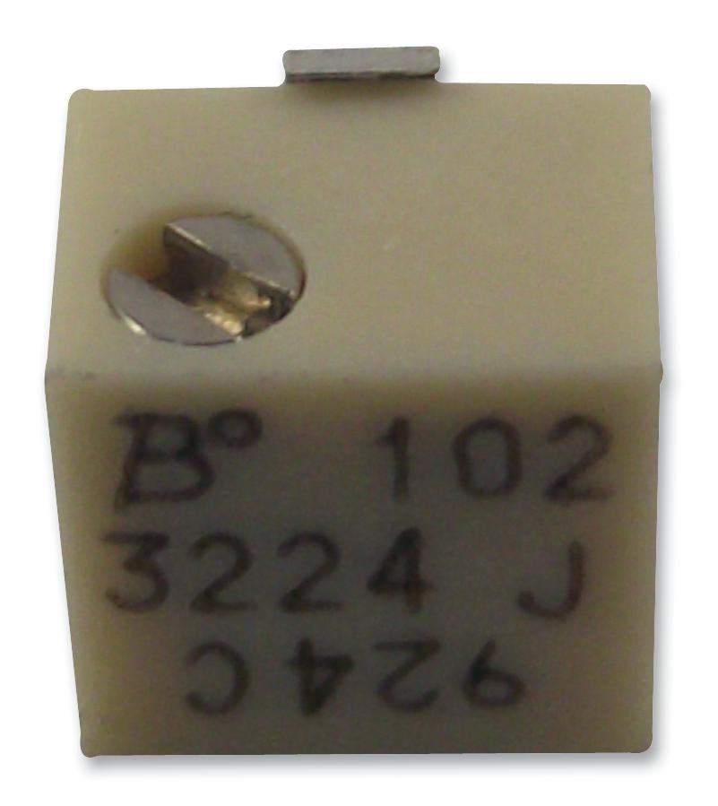 3224J-1-201E TRIMMER, POT, 200 OHM, 10%, 12TURN, SMD BOURNS