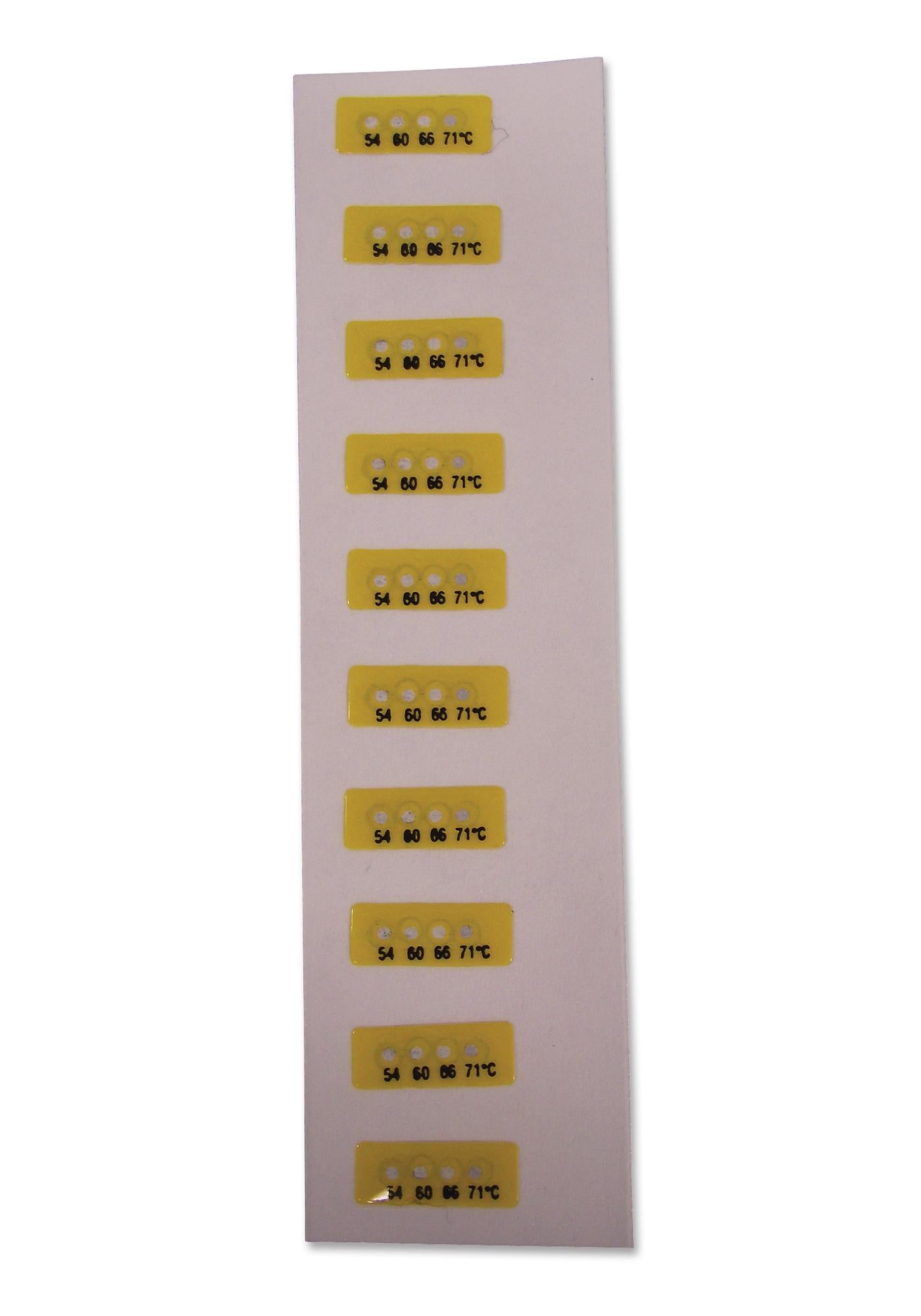 SERIES 4M C TEMPERATURE INDICATOR, 77°C/93°C, PK10 THERMINDEX