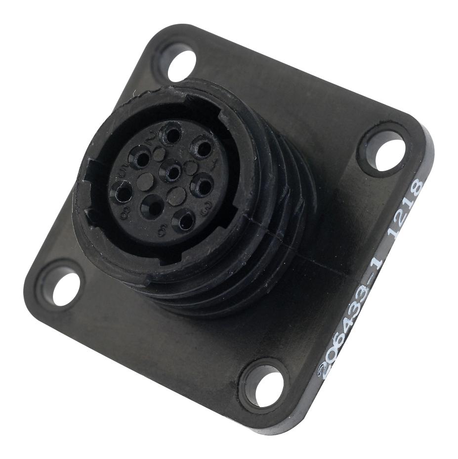 206433-1 RECEPTACLE, SOCKET CONTACT, 8WAY AMP - TE CONNECTIVITY