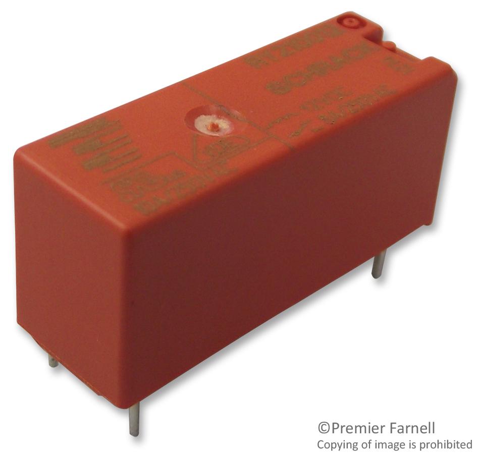 SCHRACK - TE CONNECTIVITY Power - General Purpose RY213024 POWER RELAY, SPDT, 8A, 250VAC, TH SCHRACK - TE CONNECTIVITY 2885623 6-1393224-2