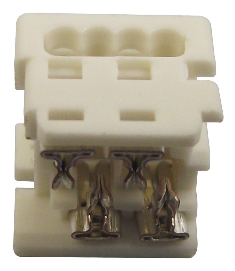 90327-0304 CONNECTOR, RCPT, 4POS, 2ROW, 1.27MM MOLEX