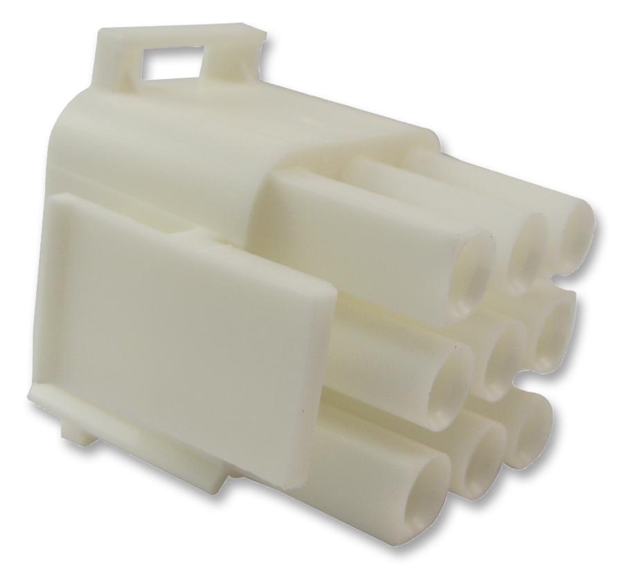 350720-1 HOUSING, PLUG, 3 ROW, 9 WAY, NYLON AMP - TE CONNECTIVITY