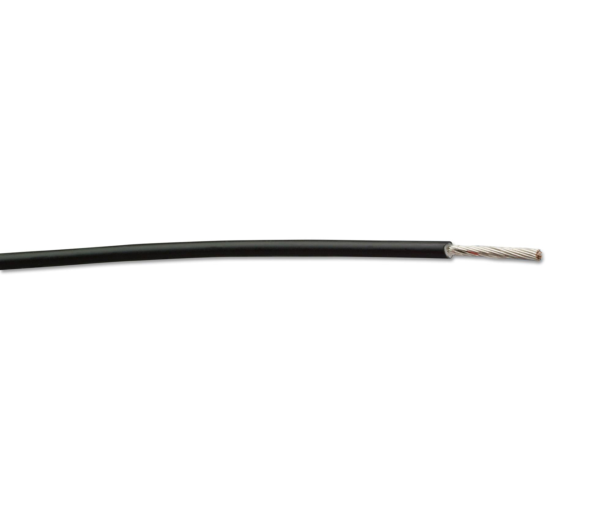 FLDWC0311-0.25-0 WIRE, BLACK, 0.25MM, 100M RAYCHEM - TE CONNECTIVITY