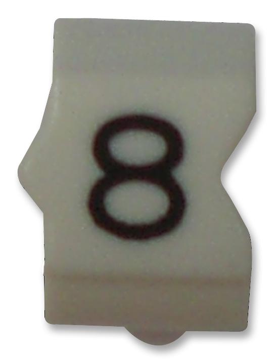 STD15W-8 CABLE MARKER, E, SIZE15, NO.8, PK50 RAYCHEM - TE CONNECTIVITY
