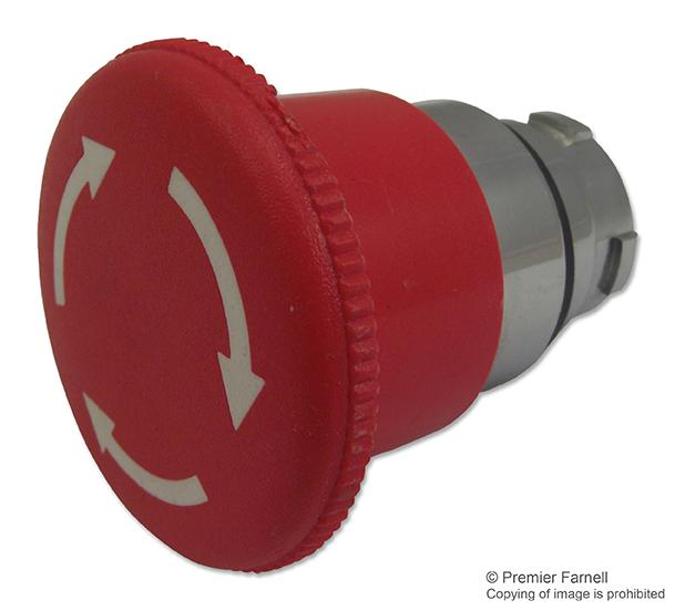 RB2-ES54 EMERGENCY STOP, TWIST, 40MM, RED MULTICOMP