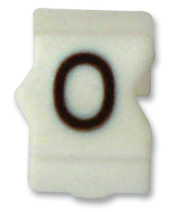 STD12W-0 CABLE MARKER, E, SIZE12, 0, PK30 RAYCHEM - TE CONNECTIVITY