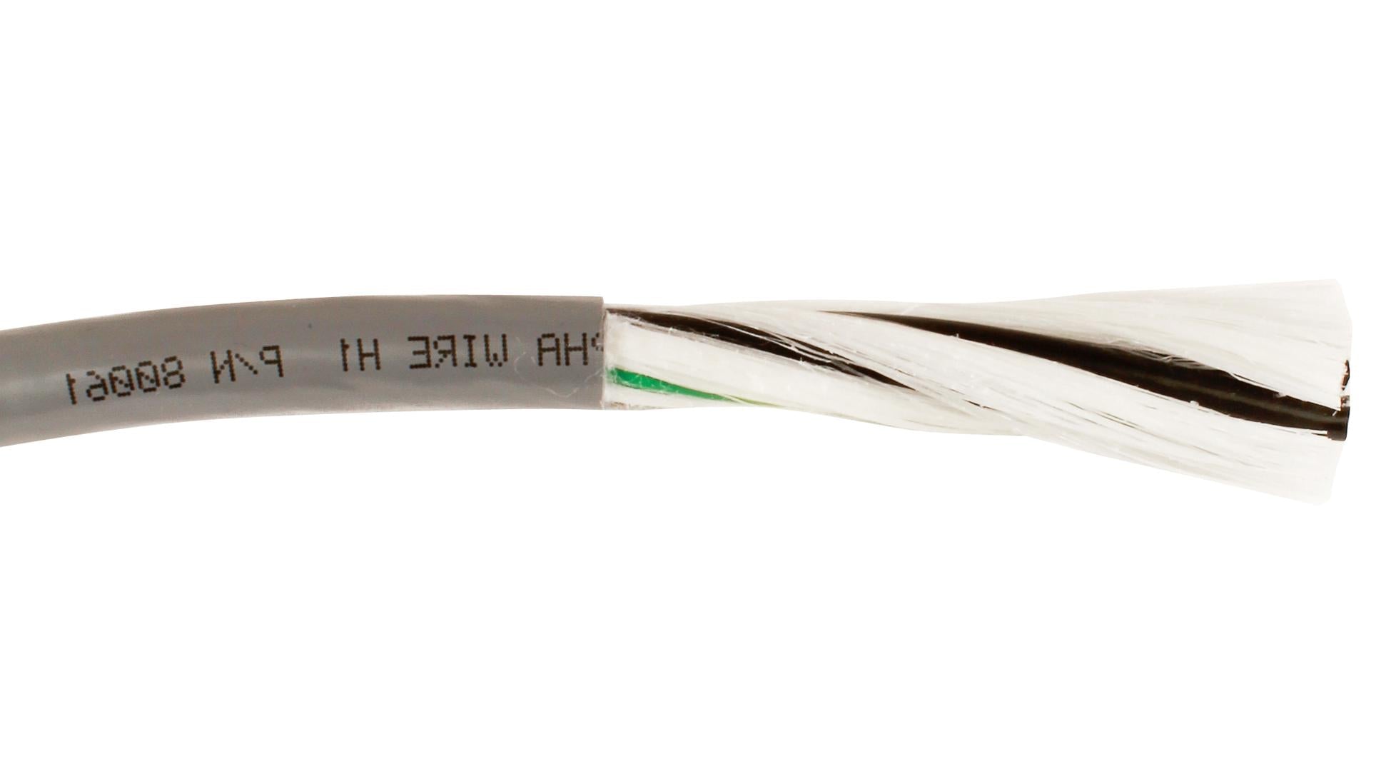 ALPHA WIRE Multicored 80063 SL005 UNSHLD FLEX CABLE, 7COND, 12AWG, 30M ALPHA WIRE 3245920 80063 SL005